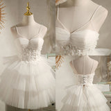 Pretty Party Dress Short Tulle  Homecoming Dress