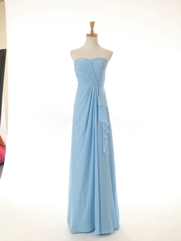 coral chiffon dress Bridesmaid Dress ...