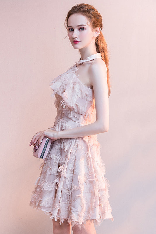 Prom Dress Asymmetric Party Dress Tea-Length Homecoming Dresses