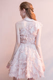 Prom Dress Asymmetric Party Dress Tea-Length Homecoming Dresses