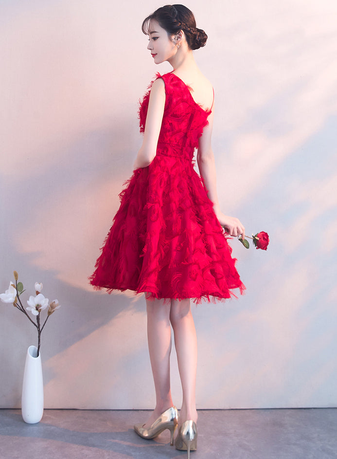 New Arrival Red Short Homecoming Dresses Prom Dress Party Gown Graduation Dress