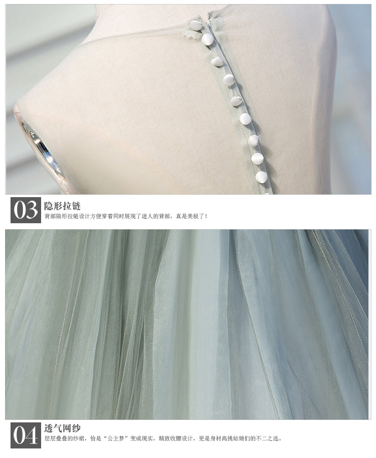 Ball Gown Homecoming Dresses See Through Lace Hand Flowers Short Prom Dress Party