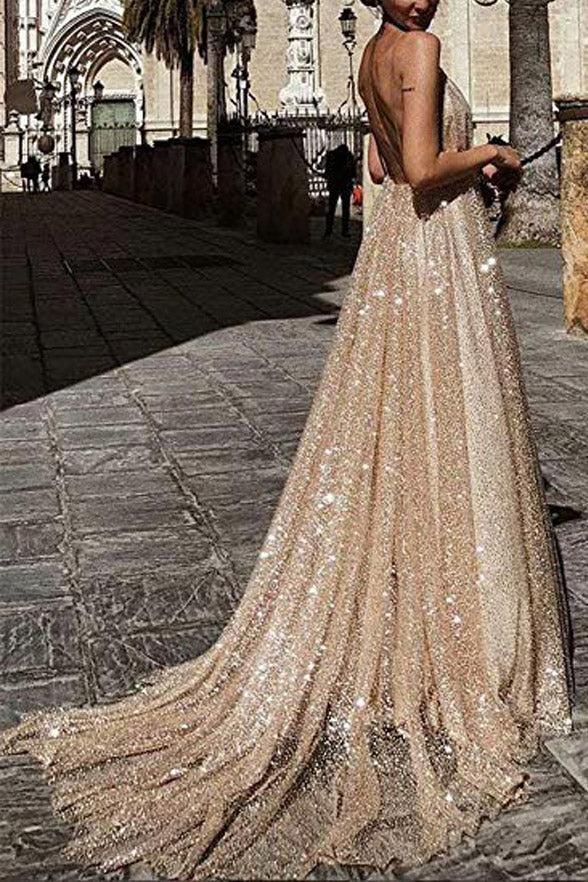 Sequin empire waist online dress