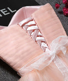 Blush Pink Charming Sweetheart Short Prom Dress Homecoming Dresses