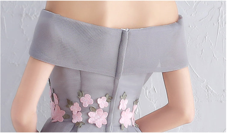 Front Short Long Back New Arrival Appliques Prom Homecoming Dresses Party Dress