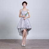 Lace New Arrival Front Short Long Back Homecoming Dress Prom Gowns Graduation Dresses