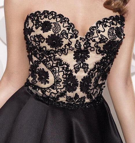 Lace Homecoming Dress Girl Dresses Prom Dresses - Laurafashionshop