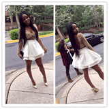 Cute Wonderful Lace Homecoming Dress Prom Dresses - Laurafashionshop