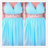 Sparkly Formal Cocktail Dress Prom Dress - Laurafashionshop