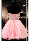 Lace Blush Pink Sweet 16 Dress Evening Party Dress  Prom Dresses - Laurafashionshop