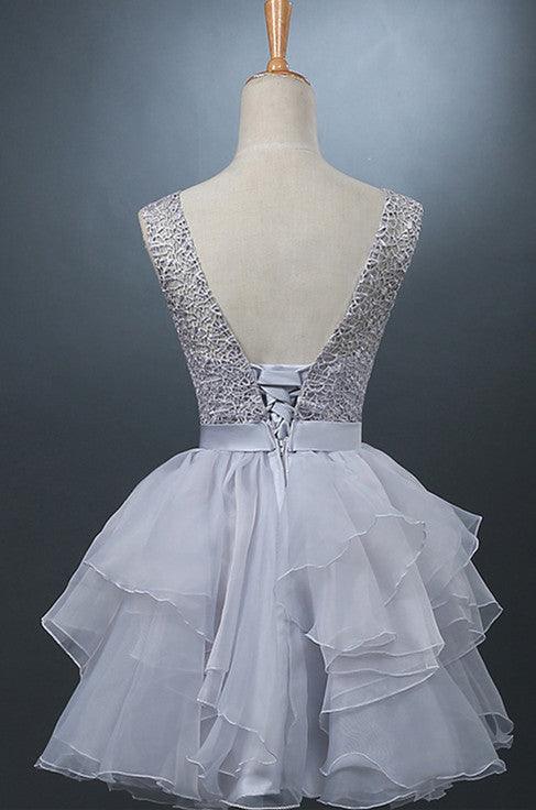 One Shoulder Evening Party Dress Homecoming Dress Prom Dresses - Laurafashionshop