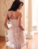 Sweet 16 Pink Short Homecoming Dresses Prom Dress - Laurafashionshop