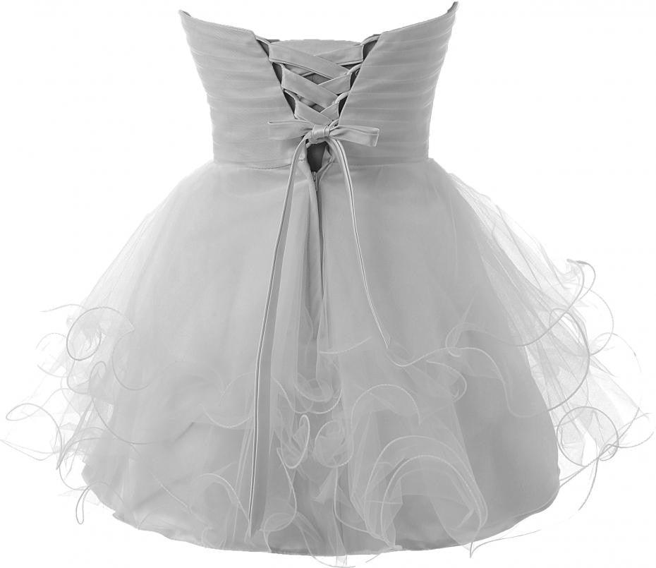 Elegent Blue Short Sweet Homecoming Dresses Prom Dress - Laurafashionshop