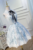 Vintage Lace Party Dresses Short Homecoming Dress