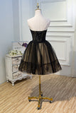 Beautiful Black Sweetheart Homecoming Dresses Cute Party Dress