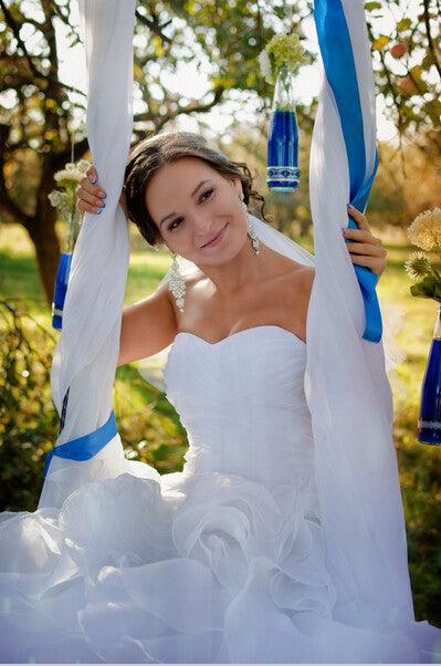 Charming Custom Made Sweetheart Long Wedding Dresses - Laurafashionshop
