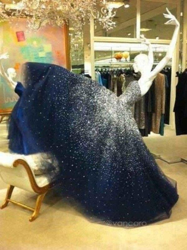 A-Line Beading Real Made Evening dress - Laurafashionshop