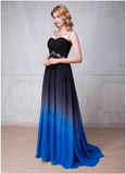 Ombre Charming Real Made Pretty Prom Dresses - Laurafashionshop