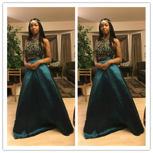 Beading Real Made London Prom Dresses