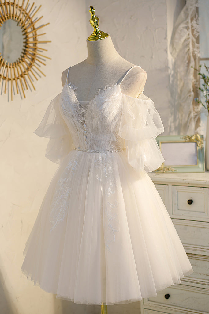 Cute Princess Prom Dresses Sweet Fairy Dress Tulle Homecoming Dress