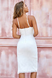 Side Slit Sexy Spaghetti Straps Homecoming Dress