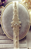 Ivory Hand Made Crystals Wedding Sashes with Ribbon Women Accessories Bridal Belt
