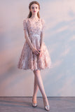 Party Dress with Feathers Elegant Bridesmaid Dress Prom Dress Homecoming Dresses
