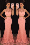 Elegant Sleeveless V-Neck crystal Long chiffon Online Prom Dresses