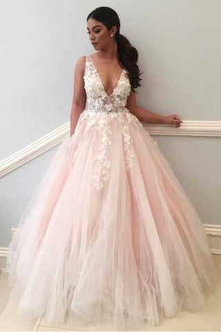 Fashion Princess Pink Tulle Off the Shoulder Prom Dresses Evening Gown Party Dress
