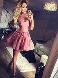 Sweetheart Mini Length Homecoming Dresses Simple Cheap Prom Graduation Dress