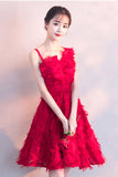 New Arrival Red Short Homecoming Dresses Prom Dress Party Gown Graduation Dress