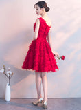 New Arrival Red Short Homecoming Dresses Prom Dress Party Gown Graduation Dress