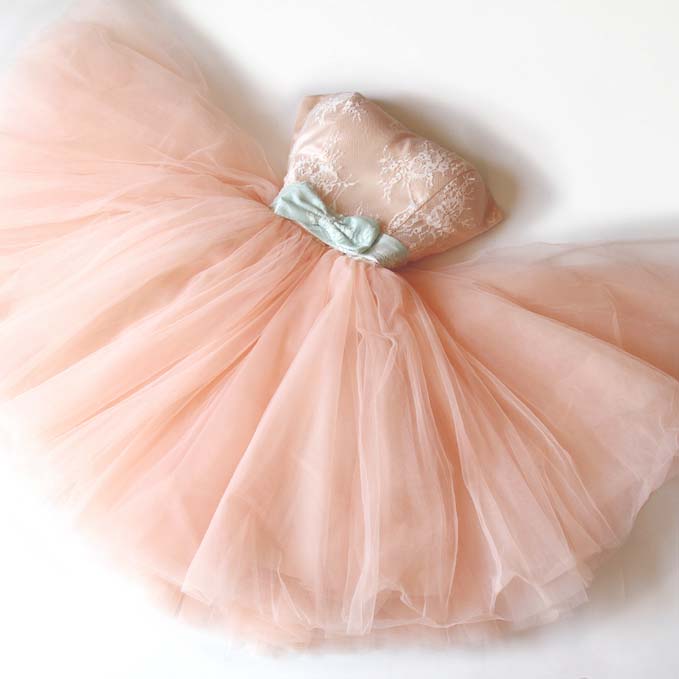 Blush Pink Homecoming Dresses,Strapless Lace Homecoming Dress,Short Prom Party Dress