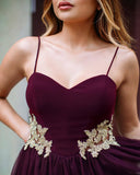 Chic Spaghetti Straps Lace Appliques Cheap Grape Homecoming Dress Short Hoco Prom Dresses