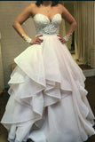 High Quality New Long Sleeves Lace Ivory Wedding Gowns Bridal Dresses