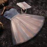 Fashion Empire Waist Short Homecoming Dresses Party Gowns Prom Dress With Crystal Belt