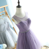 Elegant Tulle Short Homecoming Dresses Bridesmaid dresses Prom Dress