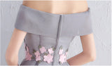 Front Short Long Back New Arrival Appliques Prom Homecoming Dresses Party Dress