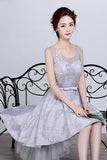Lace New Arrival Front Short Long Back Homecoming Dress Prom Gowns Graduation Dresses