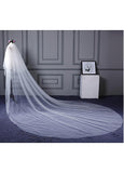 Hot Sales White Soft 2.7 Meters (106 inches) Cheap Long Wedding Veils Cathedral Bridal Veil
