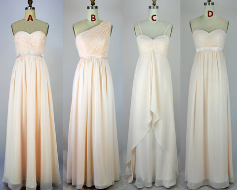 Empire Waist Chiffon Bridesmaid Dress Prom Dresses