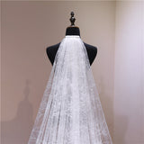 New Arrival Chic Firework Printed Ivory Wedding Veil Cathedral Train Accessories Bridal Veils