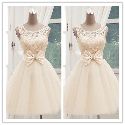 Lace 2022 Short Homecoming Dress Prom Dresses - Laurafashionshop