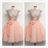 Blush Pink Sweet 16 Dress Party Dress Prom Dress - Laurafashionshop