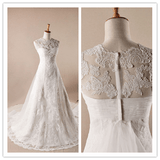 Lace A-line Wedding Dresses - Laurafashionshop