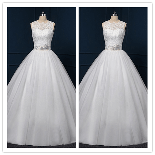 Vintage Long Lace Prom Dress 2022 Wedding Dress - Laurafashionshop