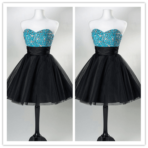 Cute Tulle Homecoming Dress Short Prom Dress - Laurafashionshop