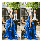 Royal Blue Real Made Charming Prom Dresses - Laurafashionshop