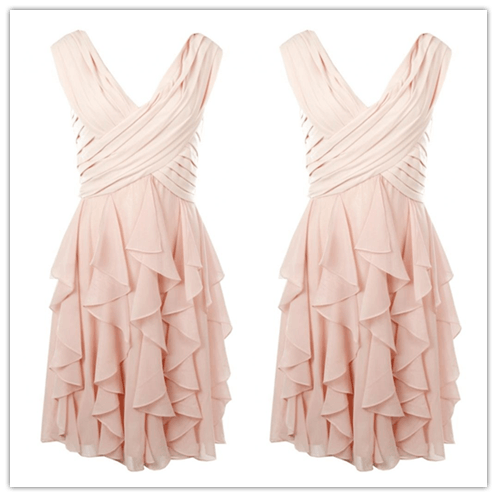 Sweet 16 Blush Pink Dress Prom Dresses - Laurafashionshop