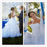 Charming Sweetheart Custom Made Wedding Dresses - Laurafashionshop